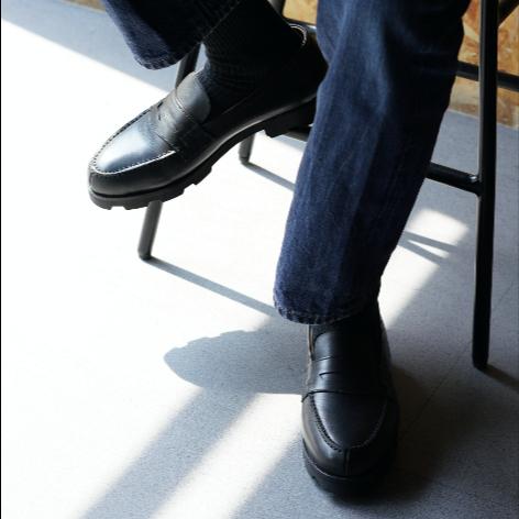 Classic Penny Loafer w/ Lug Sole